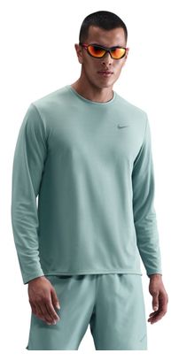 Maglia a maniche lunghe Nike Miler Uomo Verde