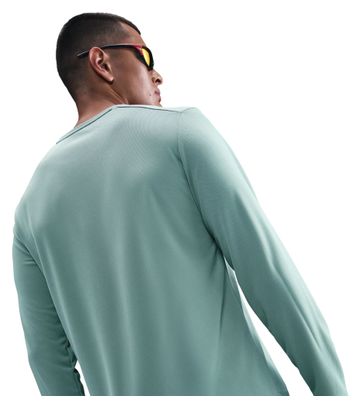 Maglia a maniche lunghe Nike Miler Uomo Verde