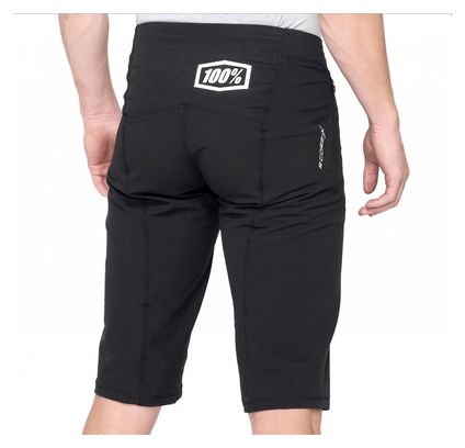 100% Pantaloncini R-Core X Nero