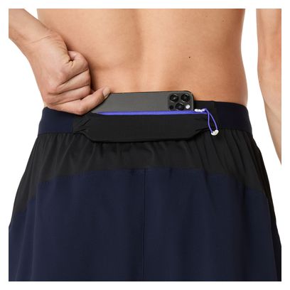 Asics Fujitrail All Over Print Blue Men's Shorts