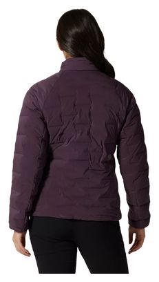 Mountain Hardwear Stretch-Daunenjacke Lila Damen