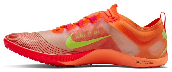 Chaussures Athlétisme Nike Zoom Victory Waffle 5 Orange Rouge Unisex