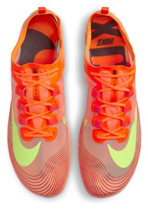 Chaussures Athlétisme Nike Zoom Victory Waffle 5 Orange Rouge Unisex