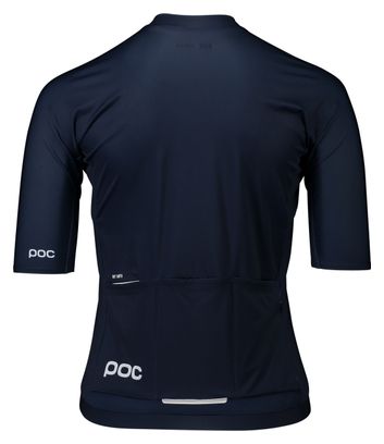 Poc Pristine Turmaline Women's Short Sleeve Jersey Navy