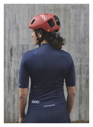 Poc Pristine Turmaline Women's Short Sleeve Jersey Navy