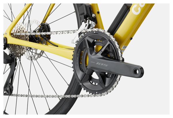Vélo de Route Cannondale Synapse Carbon 2 LE Shimano 105 Di2 12V 700 mm Jaune Lagune