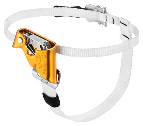 Petzl Pantin Bloccapiede Piede destro Giallo