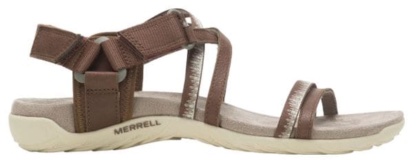 Merrell Terran 3 Cush Lattice Brown Women's Hiking Sandals
