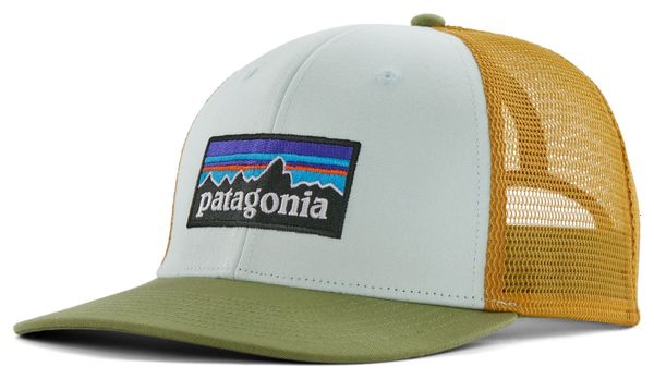 Gorra unisex Patagonia P-6 Logo Trucker Caqui