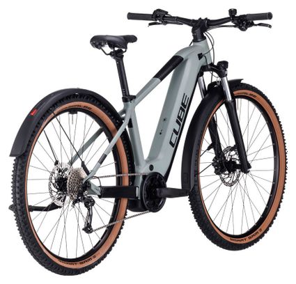 Cube Reaction Hybrid Performance 500 Allroad Electric Hardtail MTB Shimano Alivio 9S 500 Wh 27.5'' Swamp Grey Green 2023