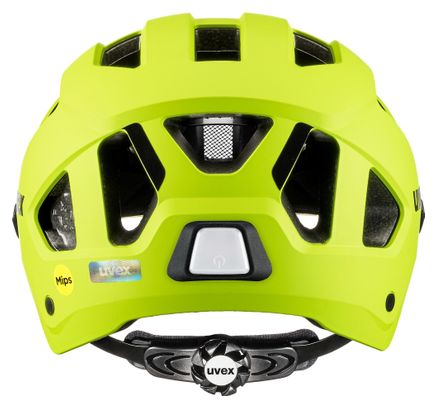 Casco da città Uvex Stride Visor Mips verde lime