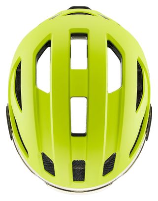 Casco da città Uvex Stride Visor Mips verde lime