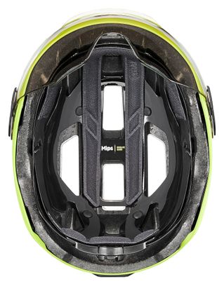 Casco da città Uvex Stride Visor Mips verde lime