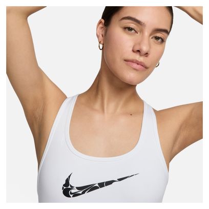 Brassière Nike Swoosh Light Support Blanc