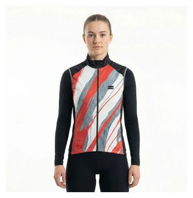 Gilet Coupe-vent Imperméable Alps Storm - Rouge