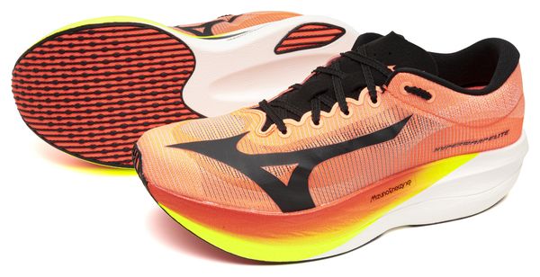 Scarpe da corsa Mizuno Hyperwarp Elite arancioni unisex