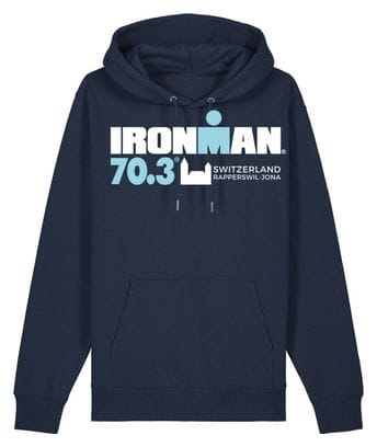 Felpa con cappuccio Ironman 70.3 Rapperswil Navy