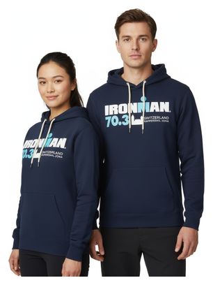 Felpa con cappuccio Ironman 70.3 Rapperswil Navy