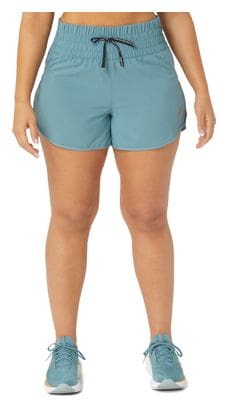 Asics Nagino Run 4in Shorts Blau Damen