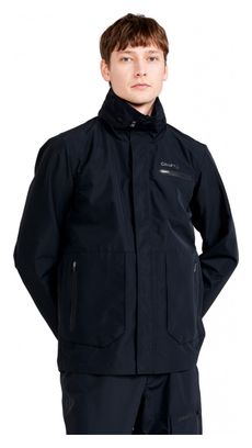 Craft ADV Bike Ride Hydro Waterproof Jacket Black