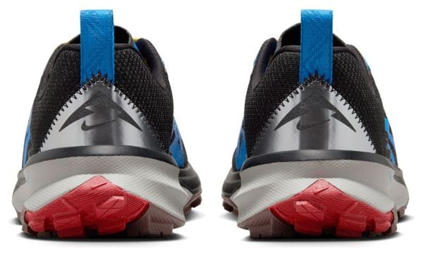Nike <strong>React Terra Kiger 9 Negro Azul Amarillo Zapatillas Trail Running Mujer</strong>