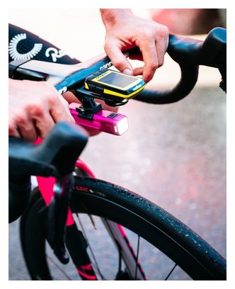 Paire d'Éclairages Knog x EF Blinder 900 Front Light & Plus Rear Bike Light Rose