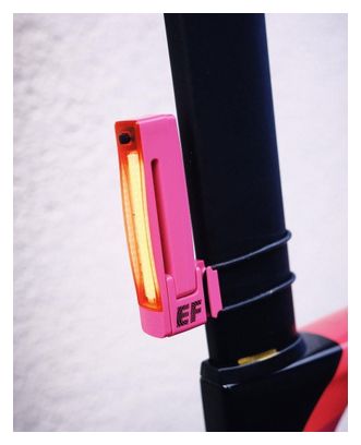 Paire d'Éclairages Knog x EF Blinder 900 Front Light & Plus Rear Bike Light Rose