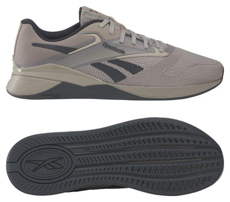 Reebok Nano X4 Scarpe da Cross Training Grigio/Beige