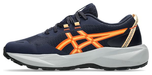 Chaussures Trail Asics Pre Venture 11 GS Bleu/Orange Enfant