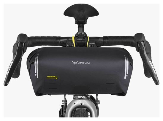 Mochila para manillar Apidura Expedition Handlebar Pack 9 L, negra