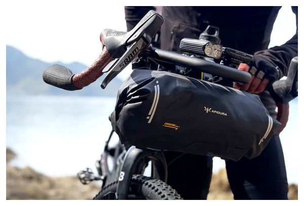 Mochila para manillar Apidura Expedition Handlebar Pack 9 L, negra