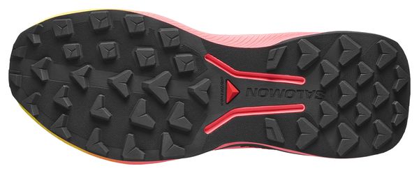 Chaussures Trail Salomon Genesis 2 Gris/Rose/Jaune Femme