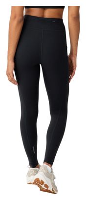 Mallas largas térmicas Brooks Momentum negras para mujer