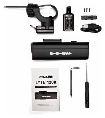 Dynamic Lyte 1200 Black Front Light
