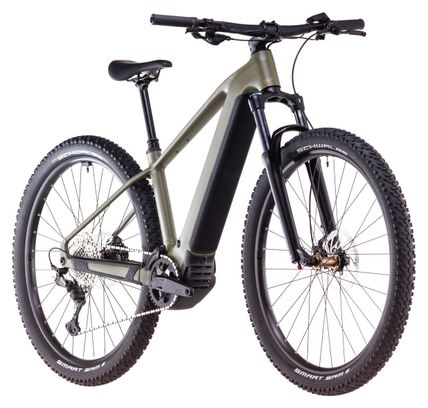 Cube Reaction Hybrid Pro 800 Electric Hardtail MTB Shimano Deore/Deore XT  12S 800 Wh Dusty Olive Green 2025