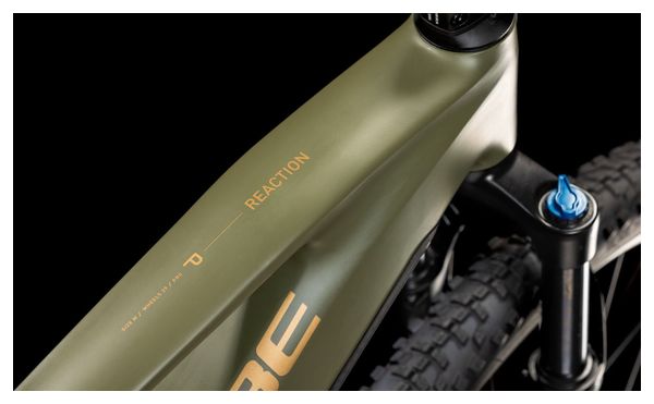 Cube Reaction Hybrid Pro 800 Electric Hardtail MTB Shimano Deore/Deore XT 12S 800 Wh 27.5'' Dusty Olive Green 2025