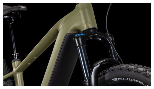 Cube Reaction Hybrid Pro 800 Electric Hardtail MTB Shimano Deore/Deore XT 12S 800 Wh 27.5'' Dusty Olive Green 2025