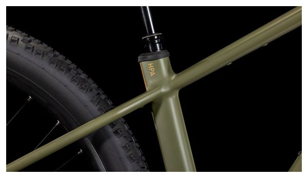 Cube Reaction Hybrid Pro 800 Electric Hardtail MTB Shimano Deore/Deore XT 12S 800 Wh 27.5'' Dusty Olive Green 2025