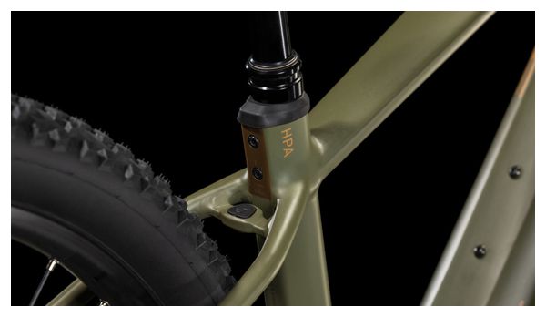 Cube Reaction Hybrid Pro 800 Electric Hardtail MTB Shimano Deore/Deore XT 12S 800 Wh 27.5'' Dusty Olive Green 2025