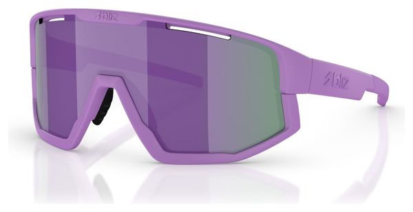 Bliz Fusion Small Brille Violett - Spiegelscheibe Grau/Violett