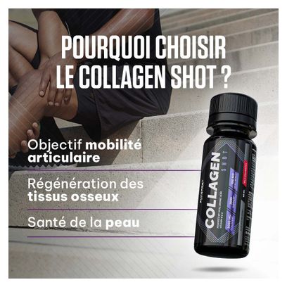 Collagen Shot (60ml) - Superset Nutrition - Fraise Des Bois -  Collagène