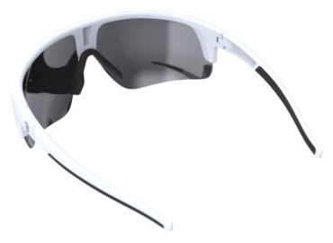 BBB Comet Smoke Flash Occhiali Unisex Bianco