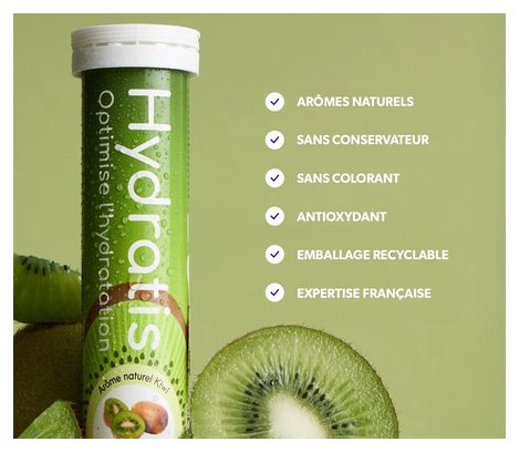 Confezione da 20 pastiglie Hydratis al kiwi