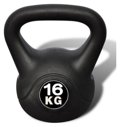 Kettlebell haltère poids musculation haltérophilie exercices gym 16 kg