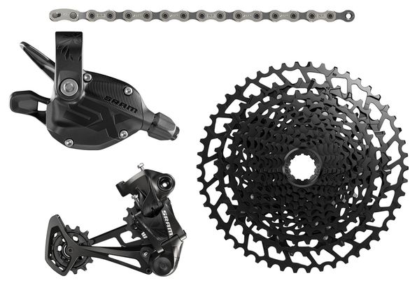 Sram SX Eagle 12V Black Groupset (without crankset)