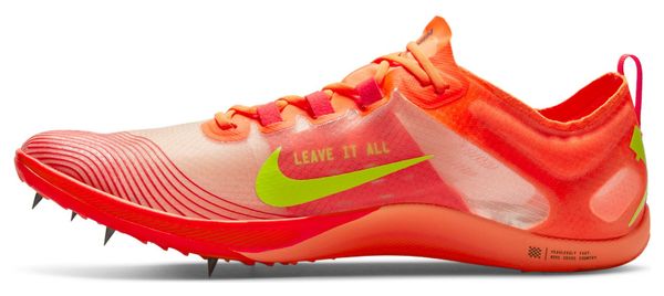 Chaussures Athlétisme Nike Zoom Victory 5 XC Orange Rouge Unisex