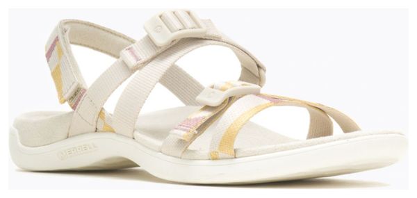 Merrell District 3 Backstrap Web Sandalias de senderismo para mujer Blanco