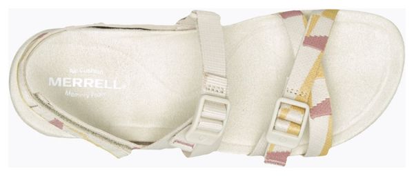 Merrell District 3 Backstrap Web Sandalias de senderismo para mujer Blanco