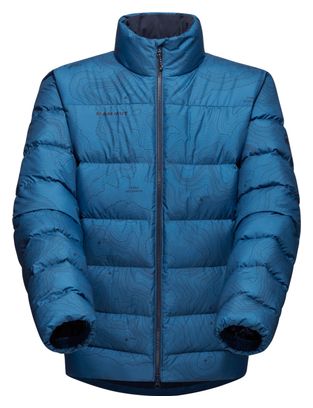 Mammut Whitehorn Down Jacket Printed Blue