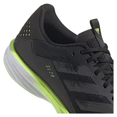 Chaussures de Running Adidas SL20 Noir / Vert
